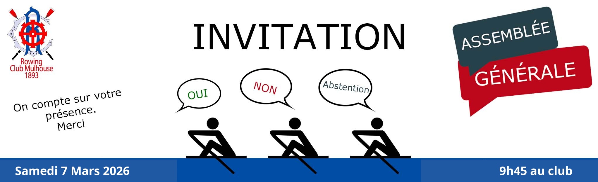 Assemblée Générale - le Rowing Club Mulhouse - aviron Mulhouse 