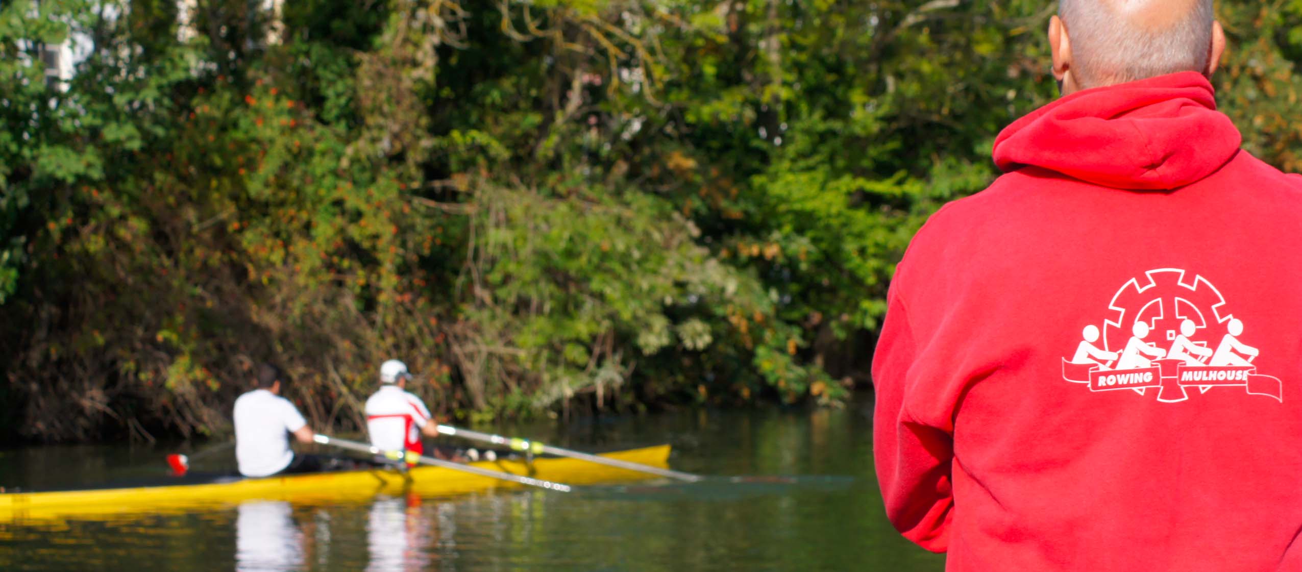 iniatiateur d'aviron handicap au club de Mulhouse