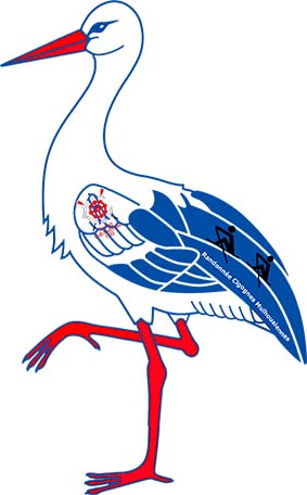  Logo randonnée des cigognes alsaciennes - aviron - mulhouse